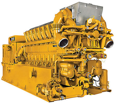 卡特彼勒CG260-16燃?xì)獍l(fā)電機(jī)組
